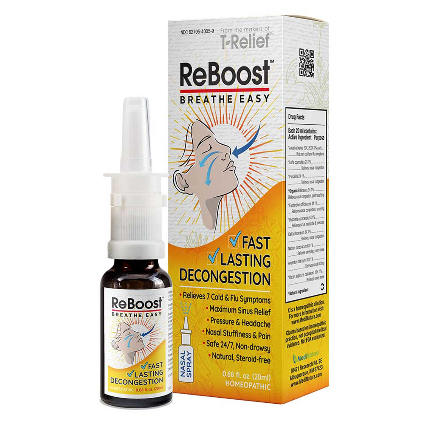 ReBoost Decon Ech +6 Nasal Spray