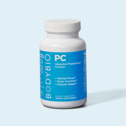 BodyBio PC (Phosphatidylcholine) Softgels