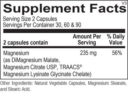 Reacted Magnesium- 60 count