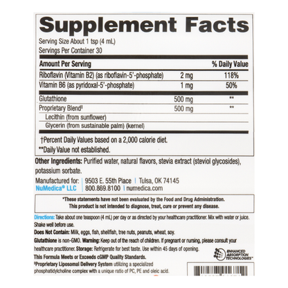 Numedica Liposomal Glutathione