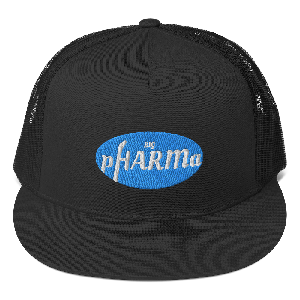 Big pHARMa Flat Bill Trucker Hat