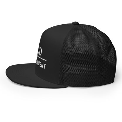 God / Government Flat Bill Trucker Hat