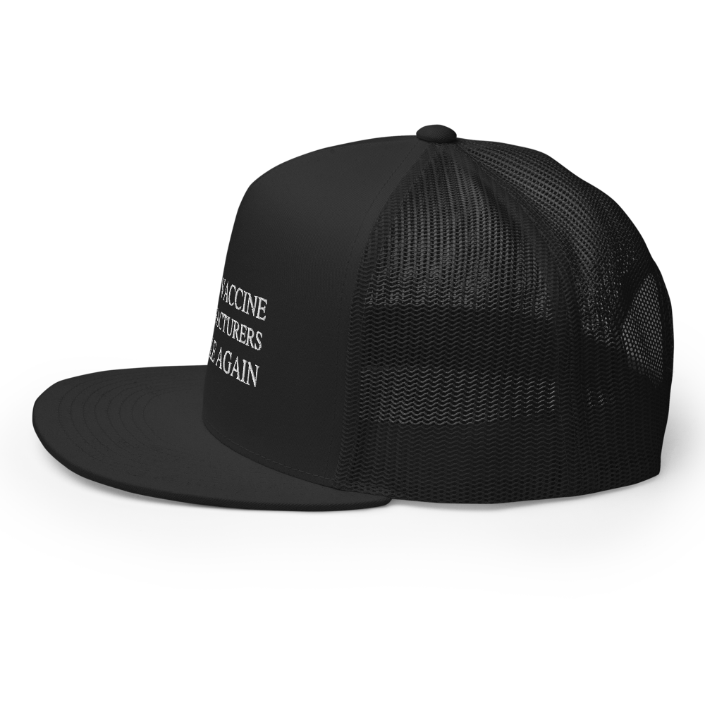 Make Liable Again Flat Bill Trucker Hat