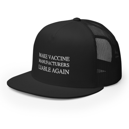 Make Liable Again Flat Bill Trucker Hat