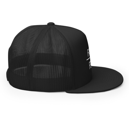 Faith / Fear Flat Bill Trucker Hat