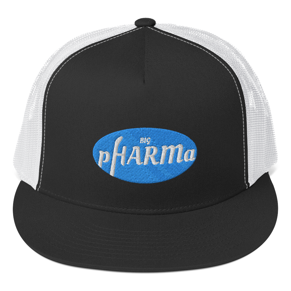 Big pHARMa Flat Bill Trucker Hat