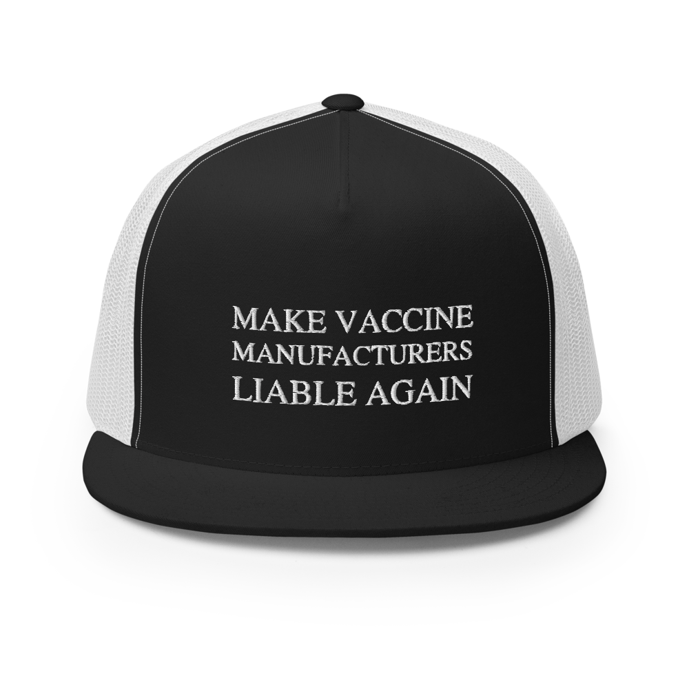 Make Liable Again Flat Bill Trucker Hat