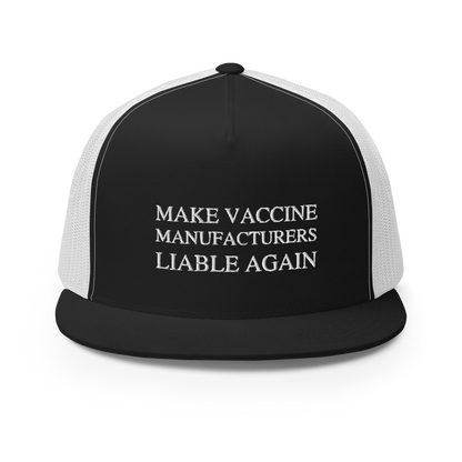 Make Liable Again Flat Bill Trucker Hat