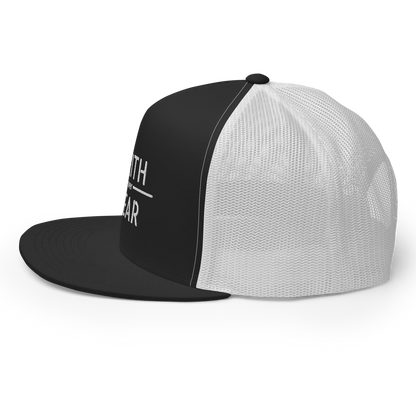 Faith / Fear Flat Bill Trucker Hat