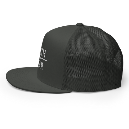 Faith / Fear Flat Bill Trucker Hat