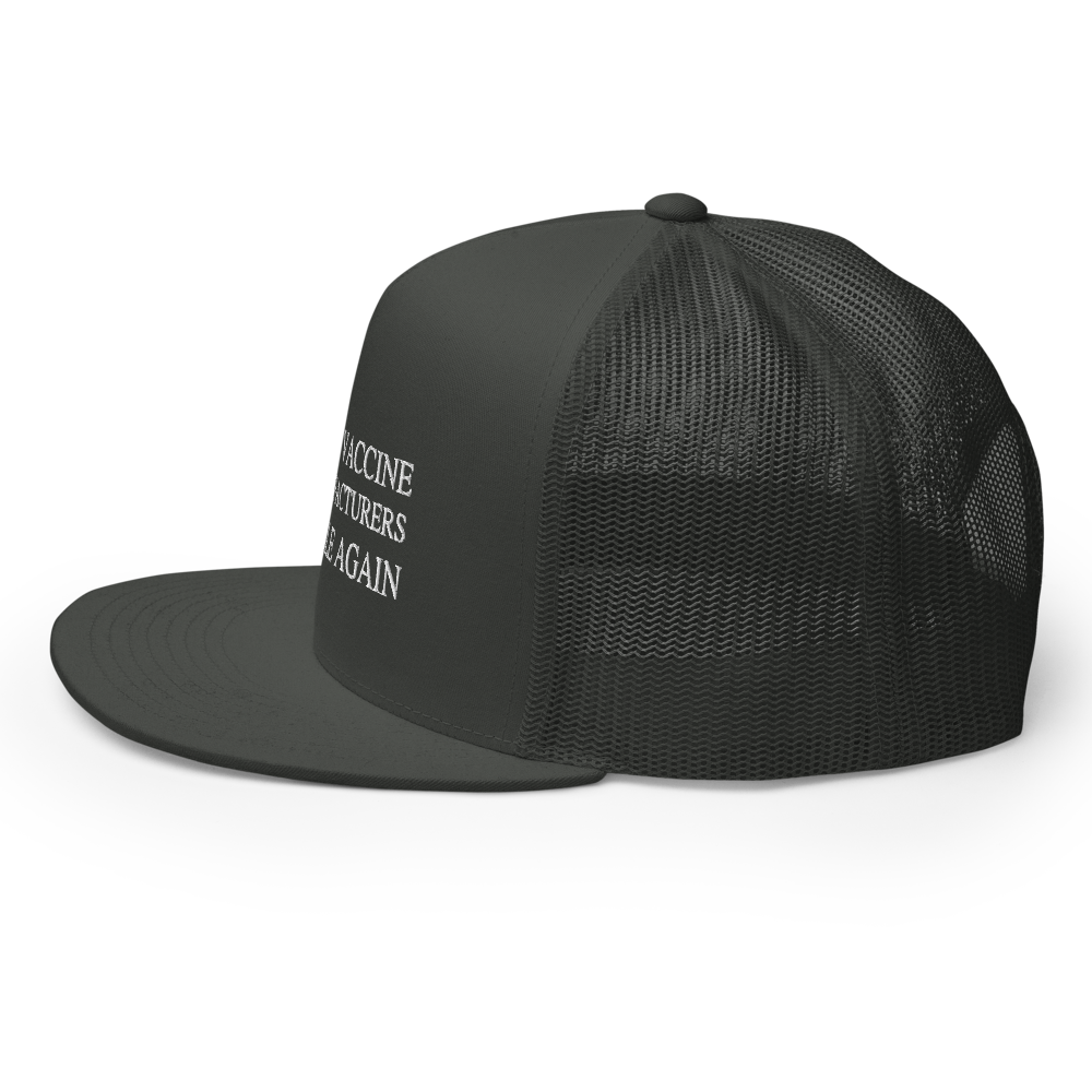 Make Liable Again Flat Bill Trucker Hat