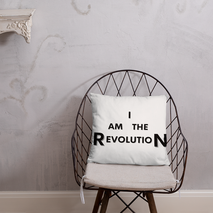 Revolution Throw Pillow