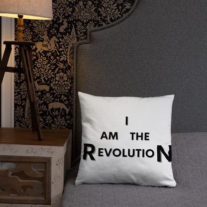 Revolution Throw Pillow