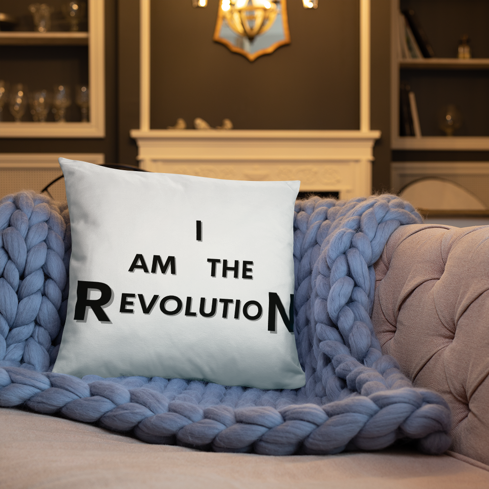 Revolution Throw Pillow