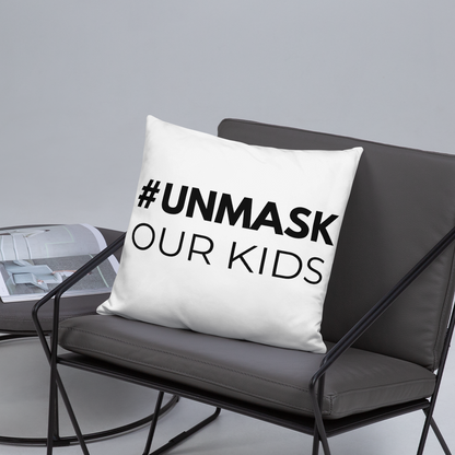 #UNMASK Throw Pillow