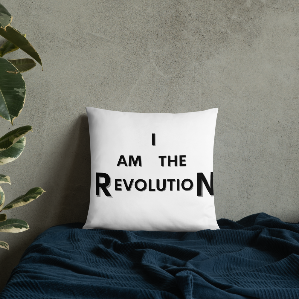 Revolution Throw Pillow