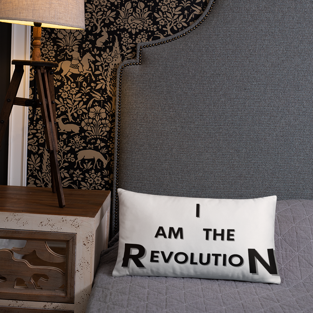 Revolution Throw Pillow