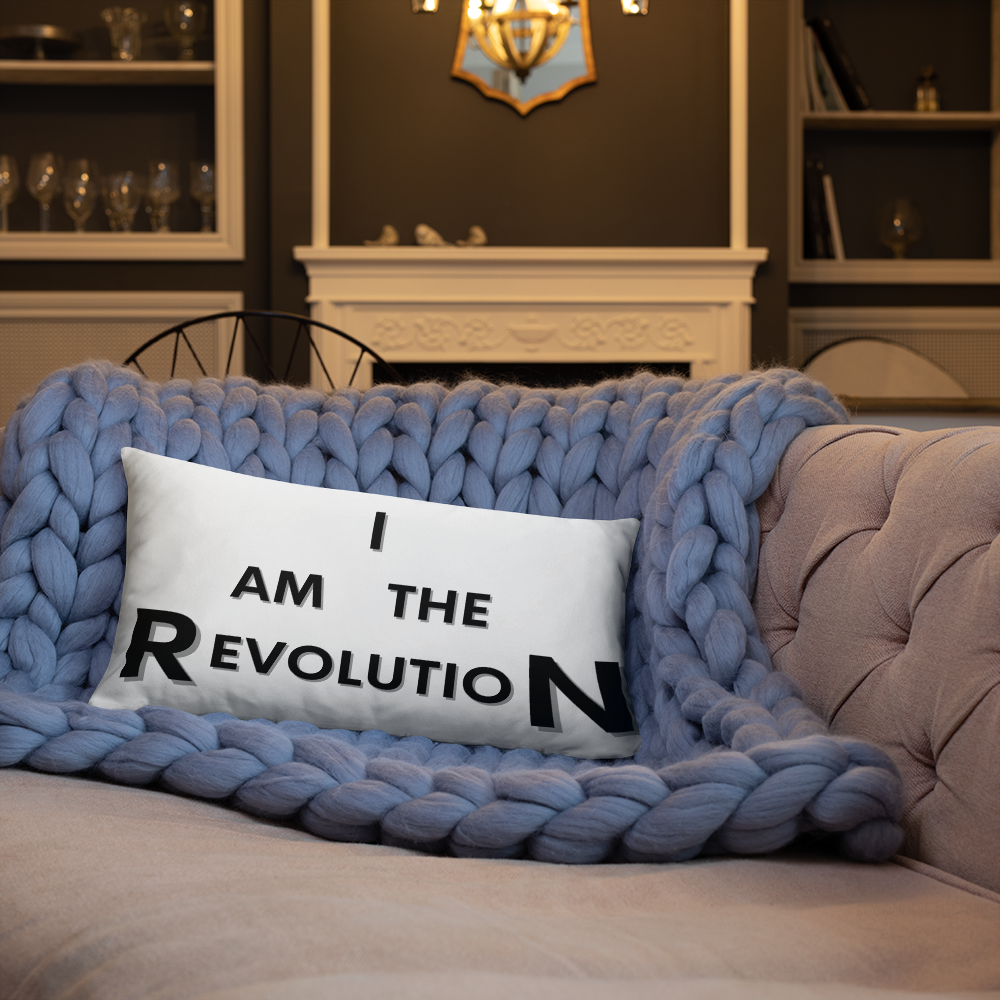 Revolution Throw Pillow