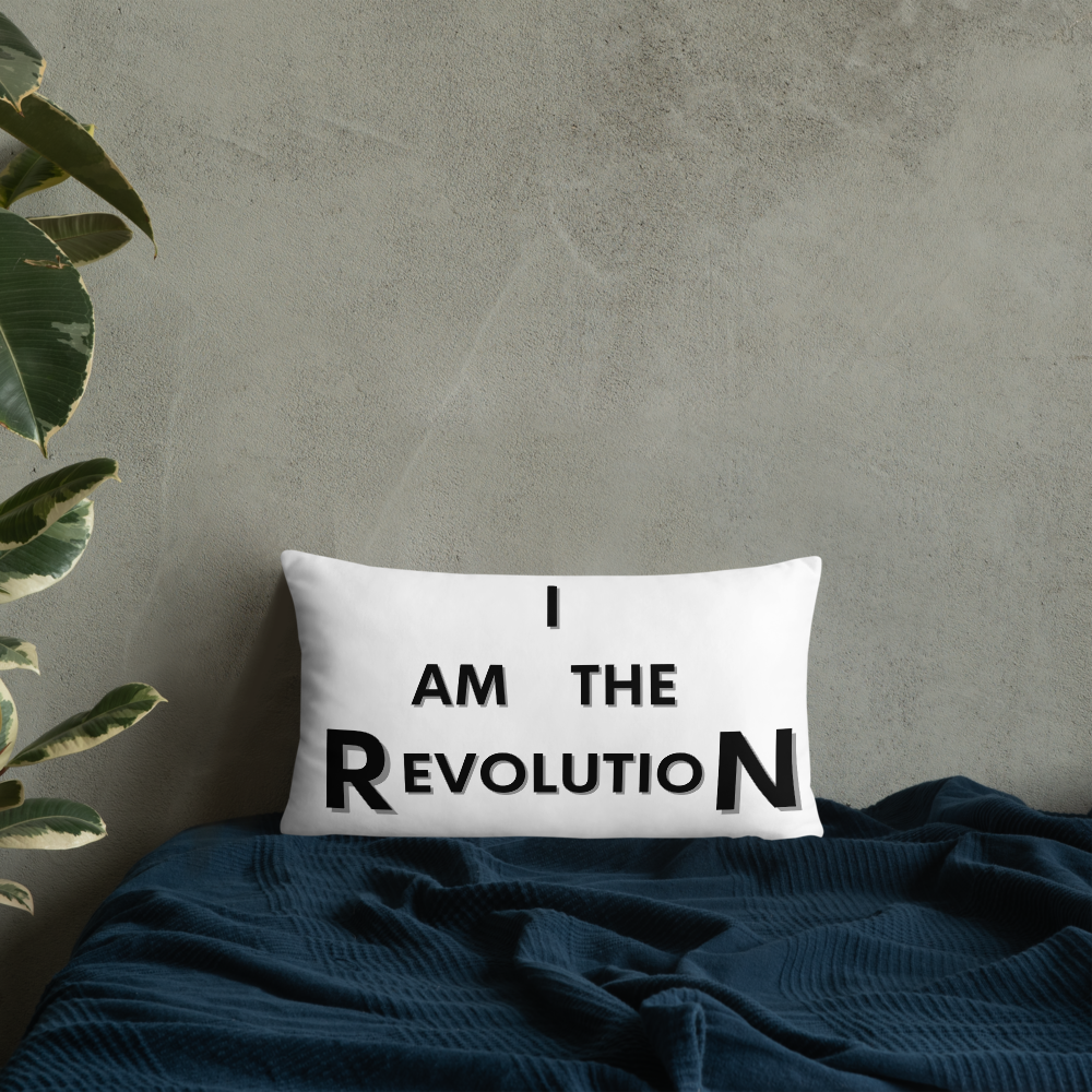 Revolution Throw Pillow