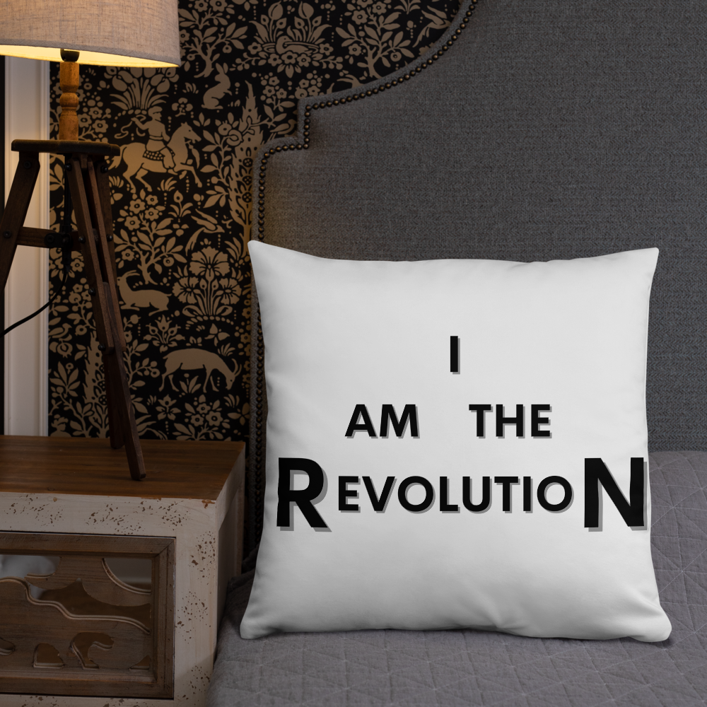 Revolution Throw Pillow