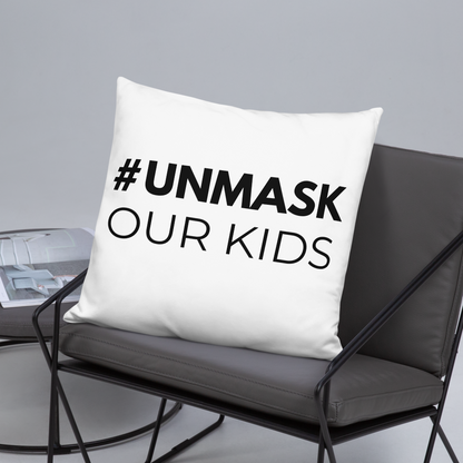 #UNMASK Throw Pillow