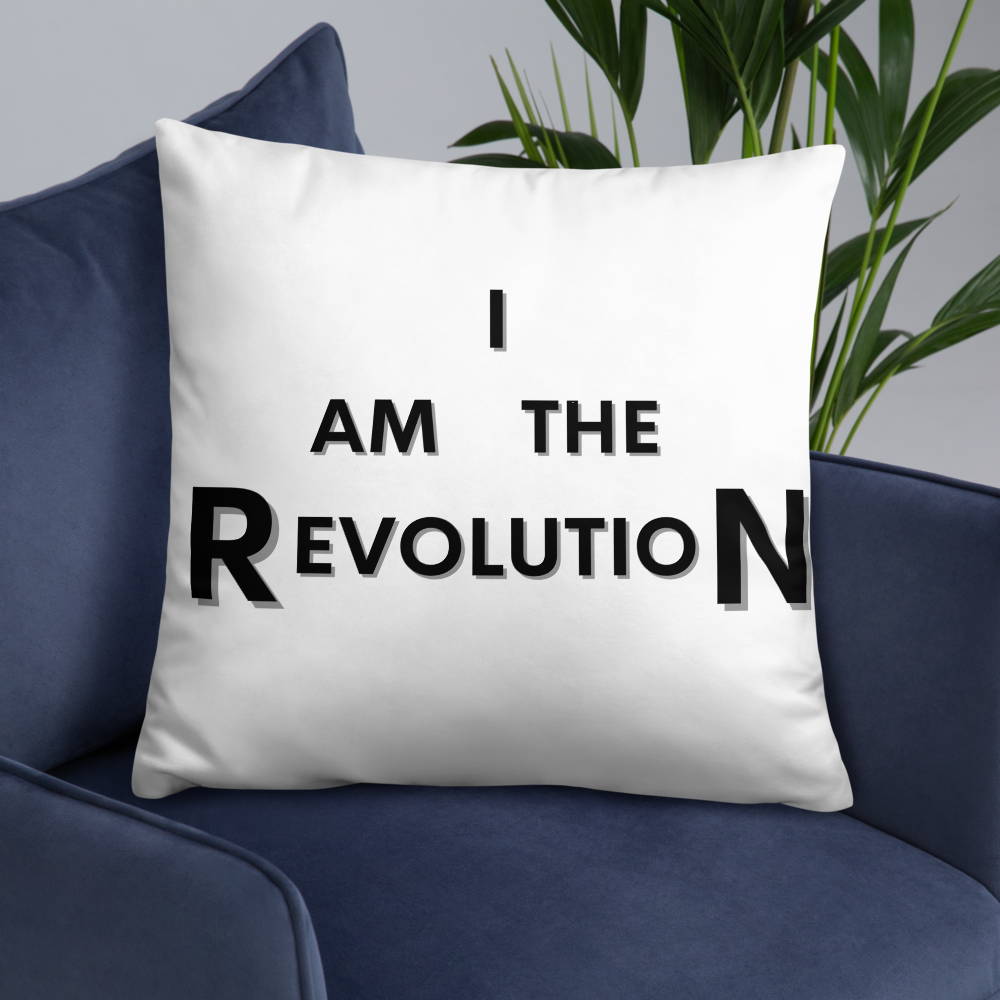 Revolution Throw Pillow