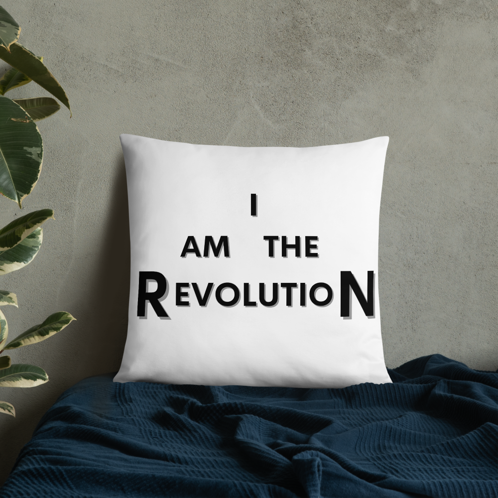 Revolution Throw Pillow