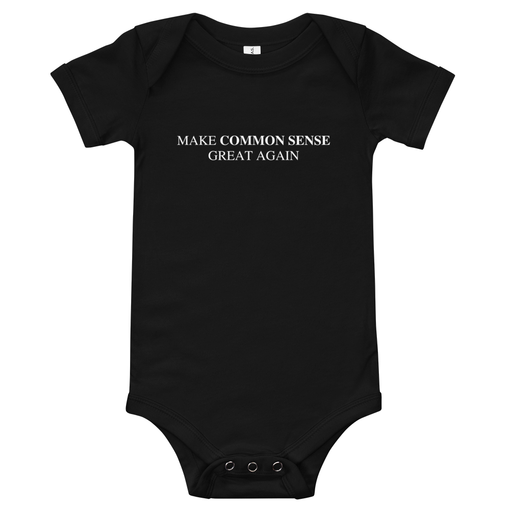 Make Common Sense Great Again Onesie