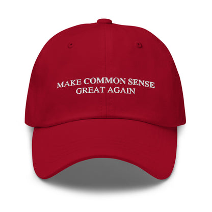 Make Common Sense Great Again Hat