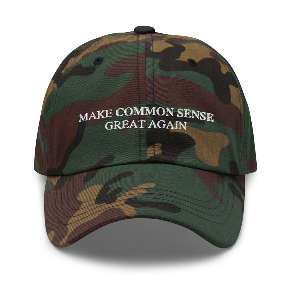 Make Common Sense Great Again Hat