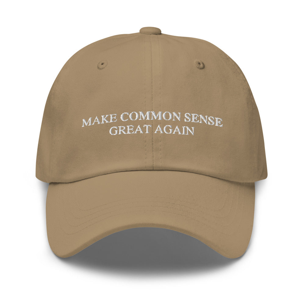 Make Common Sense Great Again Hat