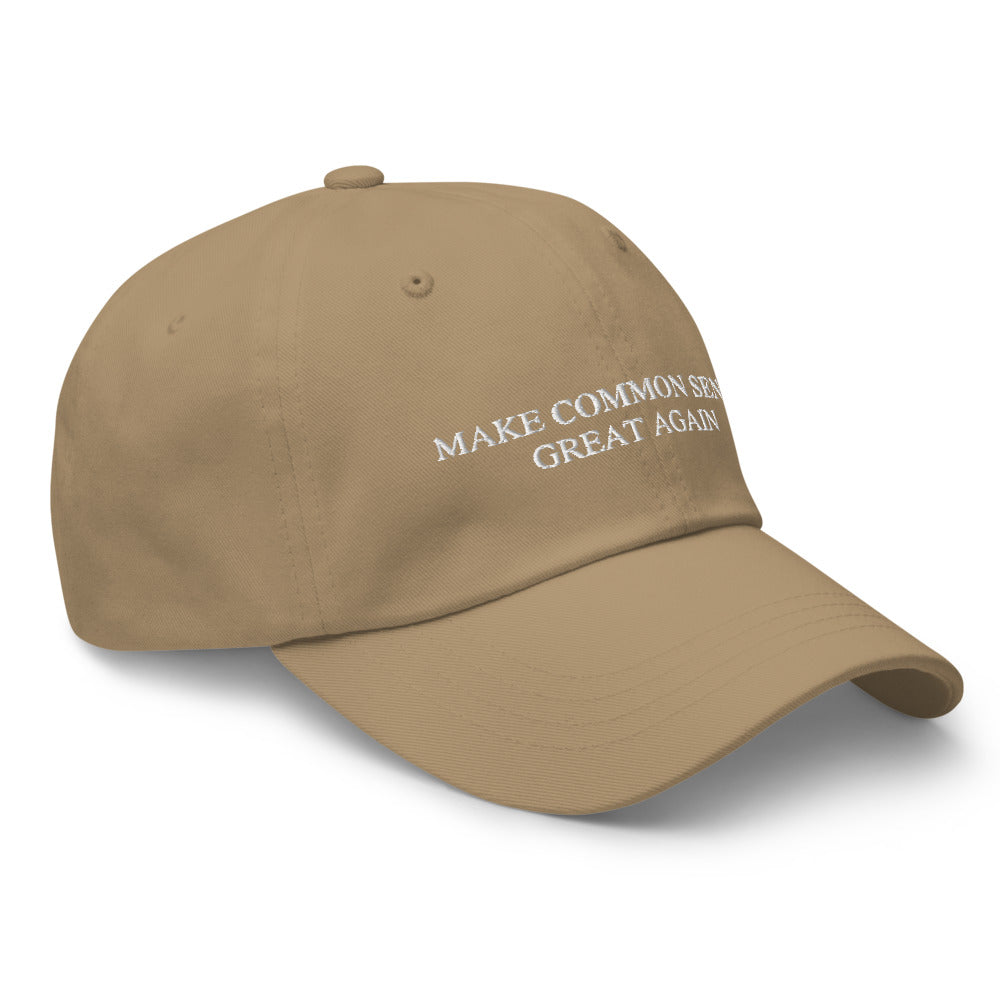 Make Common Sense Great Again Hat