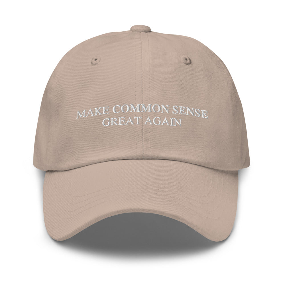 Make Common Sense Great Again Hat