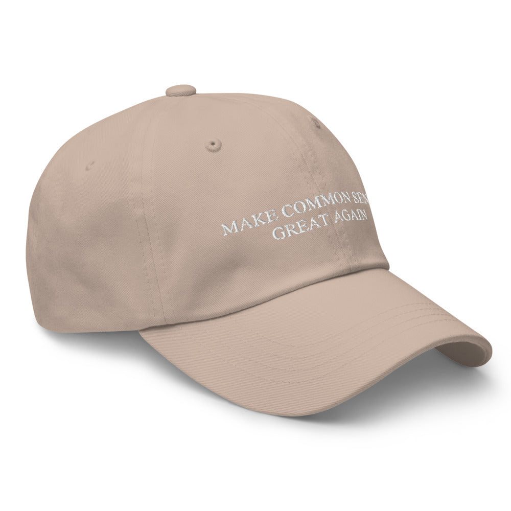 Make Common Sense Great Again Hat