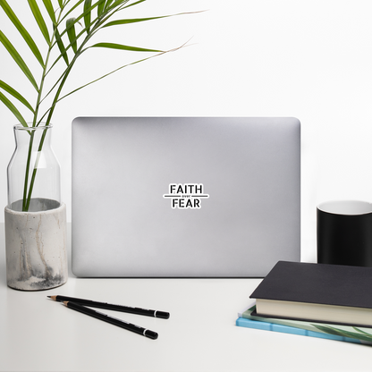 Faith / Fear Sticker