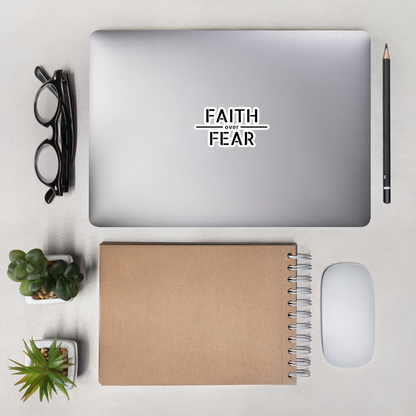 Faith / Fear Sticker