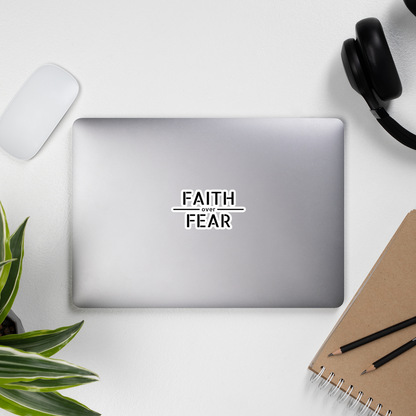 Faith / Fear Sticker