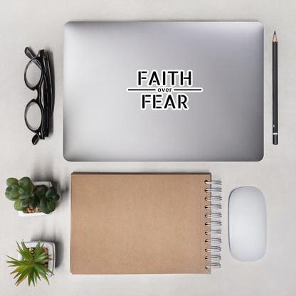 Faith / Fear Sticker