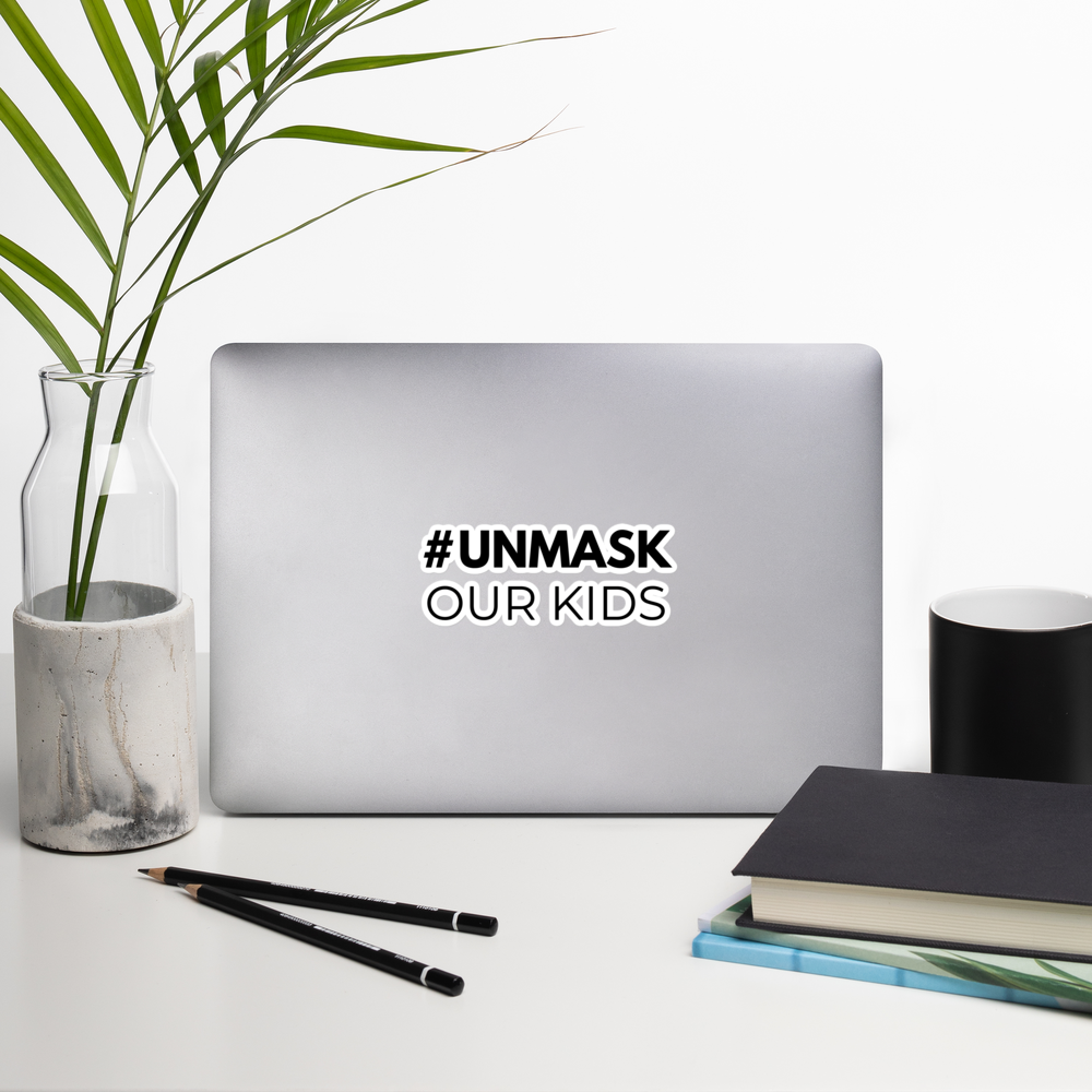 #UNMASK Bold Sticker