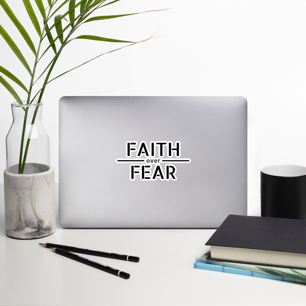 Faith / Fear Sticker