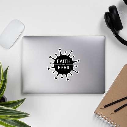 Faith / Fear Virus Sticker