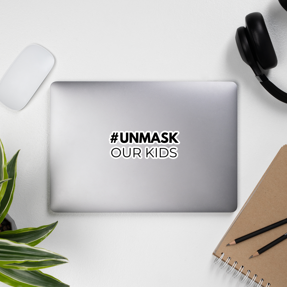 #UNMASK Bold Sticker