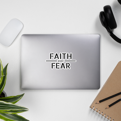 Faith / Fear Sticker