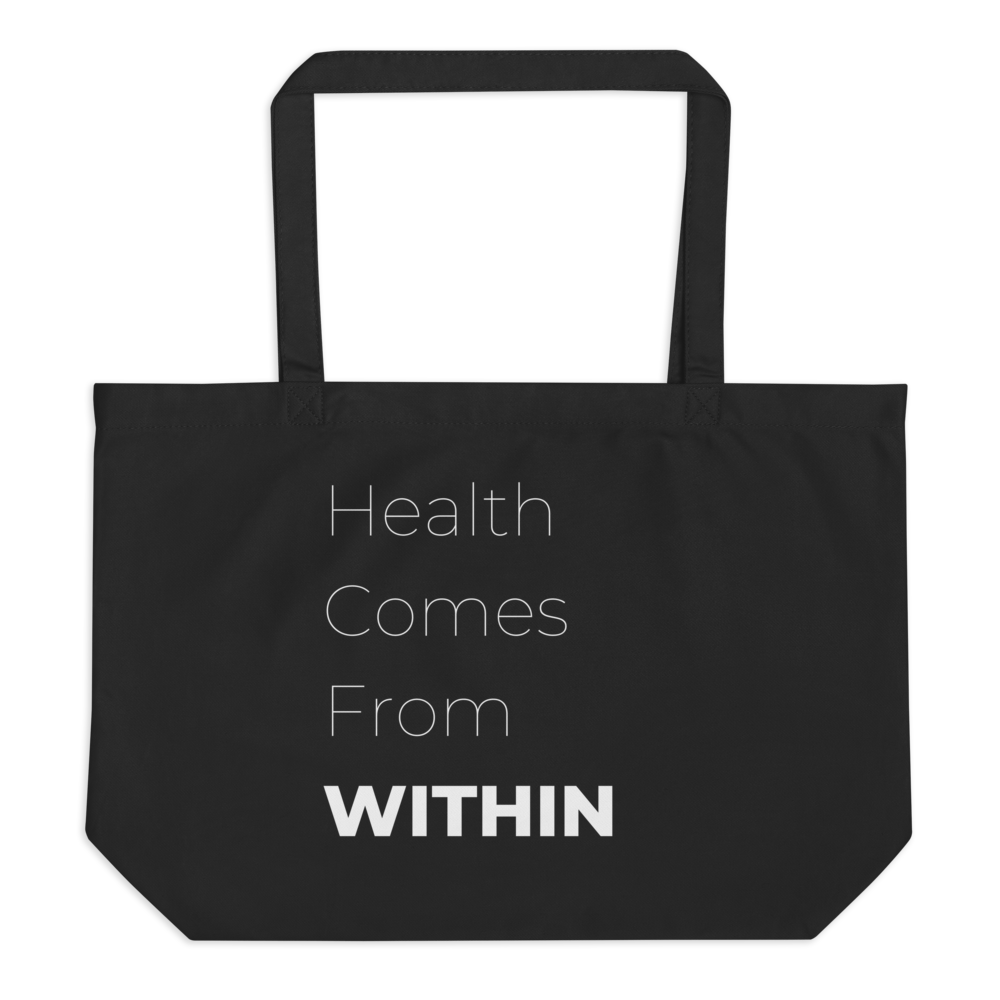 Health From Within Tote Bag