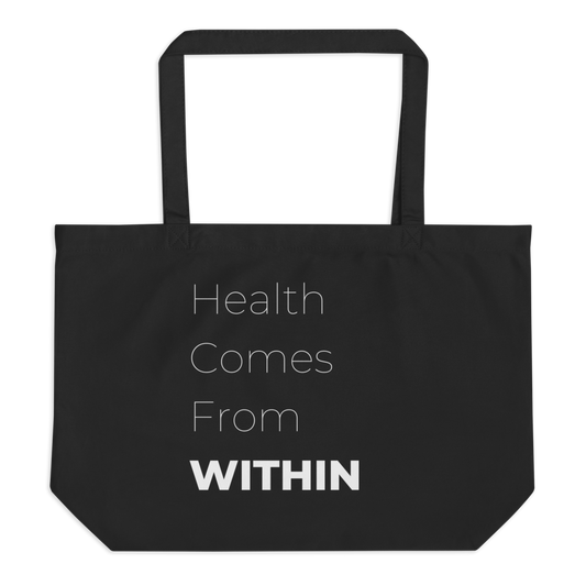 Health From Within Tote Bag
