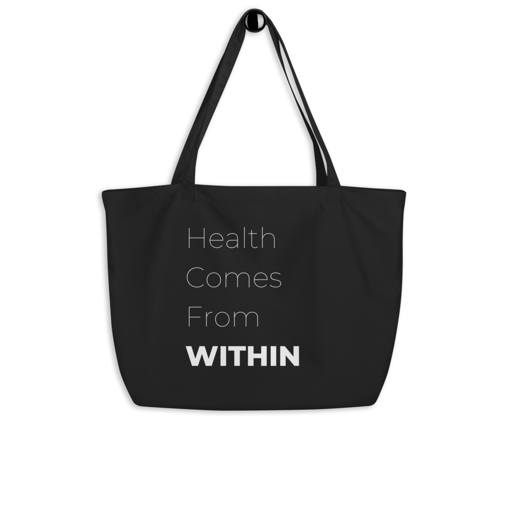 Health From Within Tote Bag