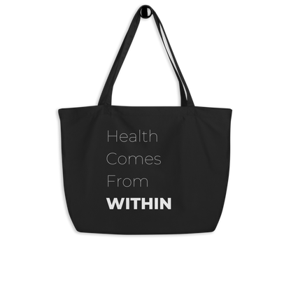 Health From Within Tote Bag