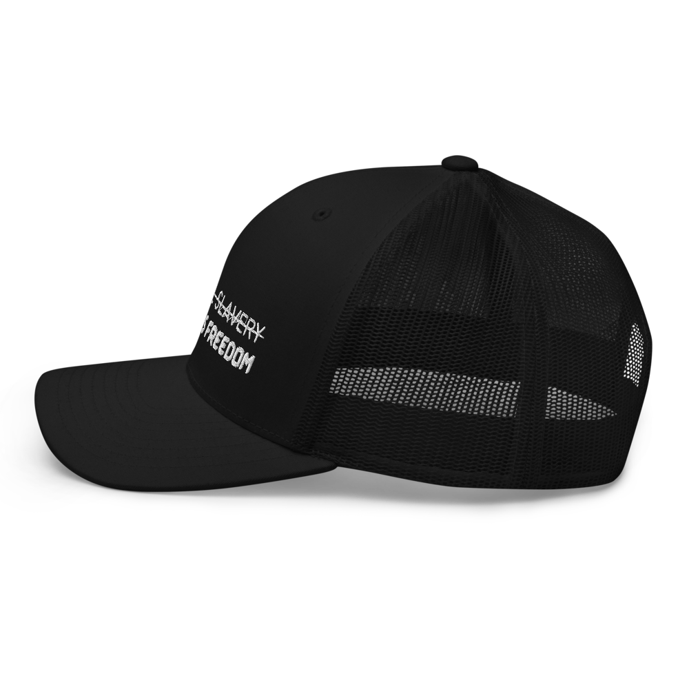 Peaceful Slavery Dangerous Freedom Trucker Hat