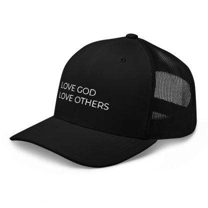 Love God & Others Trucker Hat