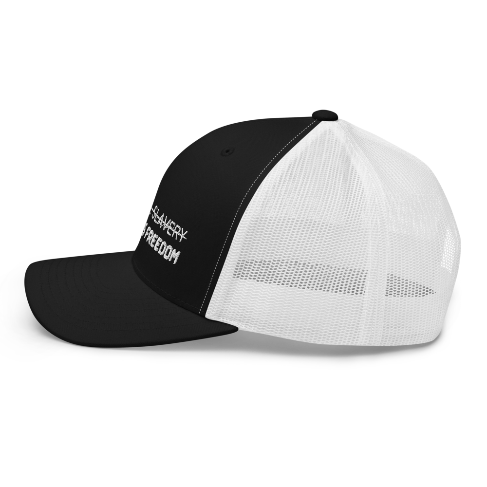 Peaceful Slavery Dangerous Freedom Trucker Hat